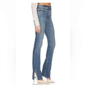 Favorite Daughter Valentina Super High Rise Tower Jean in Medium Indigo